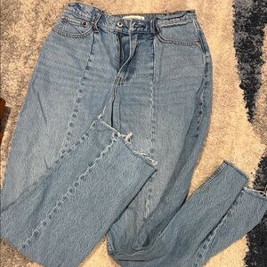 Abercrombie the loose high rise curve love jeans size 27/4L